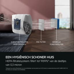 AEG AB81A2DG 8000 serie - Stofzuiger met zak - Granite Grey - Hepa 13 — thumbnail 13