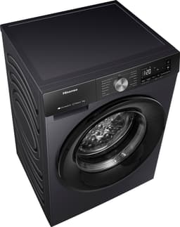 Hisense 3S Serie WF3S9043BB3 - Zwarte Wasmachine met Energielabel A -30% - 9kg - 72dB (A) - Steam Wash -1400 toeren - Power Wash 49' - ConnectLife - Inhoud Trommel 60 Liter — thumbnail 3
