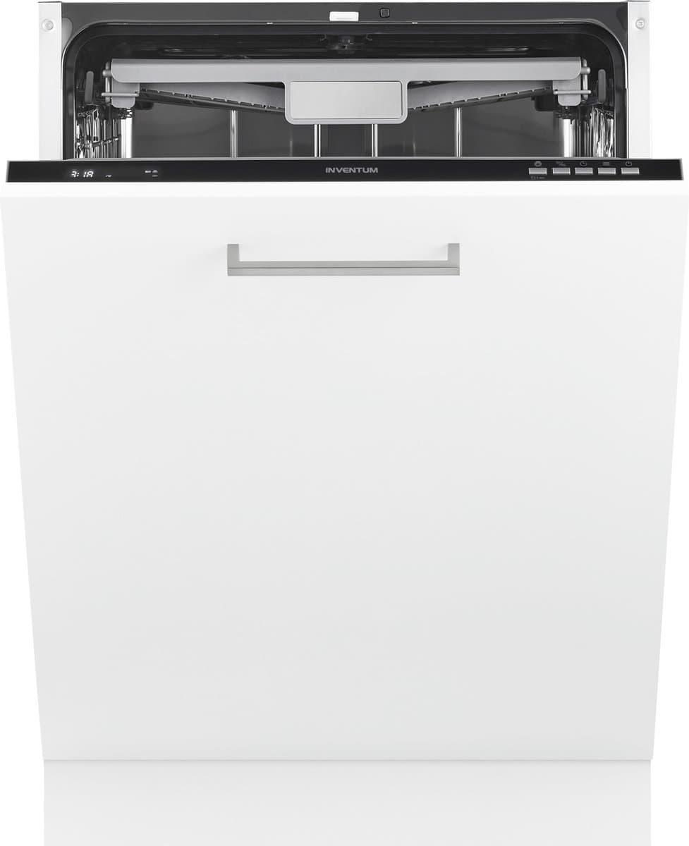 Inventum IVW6021A inbouw vaatwasser - 14 couverts - Volledig integreerbaar - Besteklade-Bestekmand - 8 programma’s - Max nishoogte 86,5 cm - Extra droog optie - Startuitstel - Energielabel C — afbeelding 1