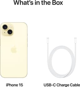 Apple iPhone 15 - 256GB - Yellow — thumbnail 7