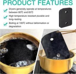 Filters compatibel met Miele T1 droger - 9164761 - warmtepompdroger - sponsfilter - pluisfilter - schuim-filtermat - fijn - grof - 207 x 157 x 30 mm — thumbnail 4