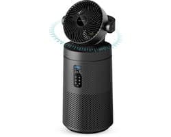 Bloomfold Luchtreiniger en Ventilator Cyclone – H13 HEPA & UVC-licht – 400 m³/h CADR – Air Purifier - Medische Filtratieklasse tegen Pollen & Fijnstof