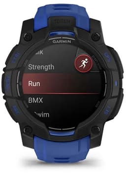 Garmin Instinct 3- Smartwatch - 45mm - AMOLED - Zwart & Blauw - Limited Edition — thumbnail 9
