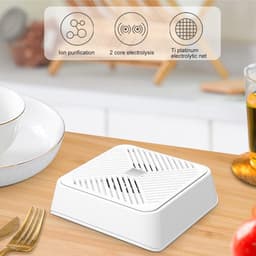 Mini Vaatwasser - Ultrasoon Apparaat - Snel Servies Reinigen - Draagbaar Ontwerp - Compact Formaat - Wit — thumbnail 2