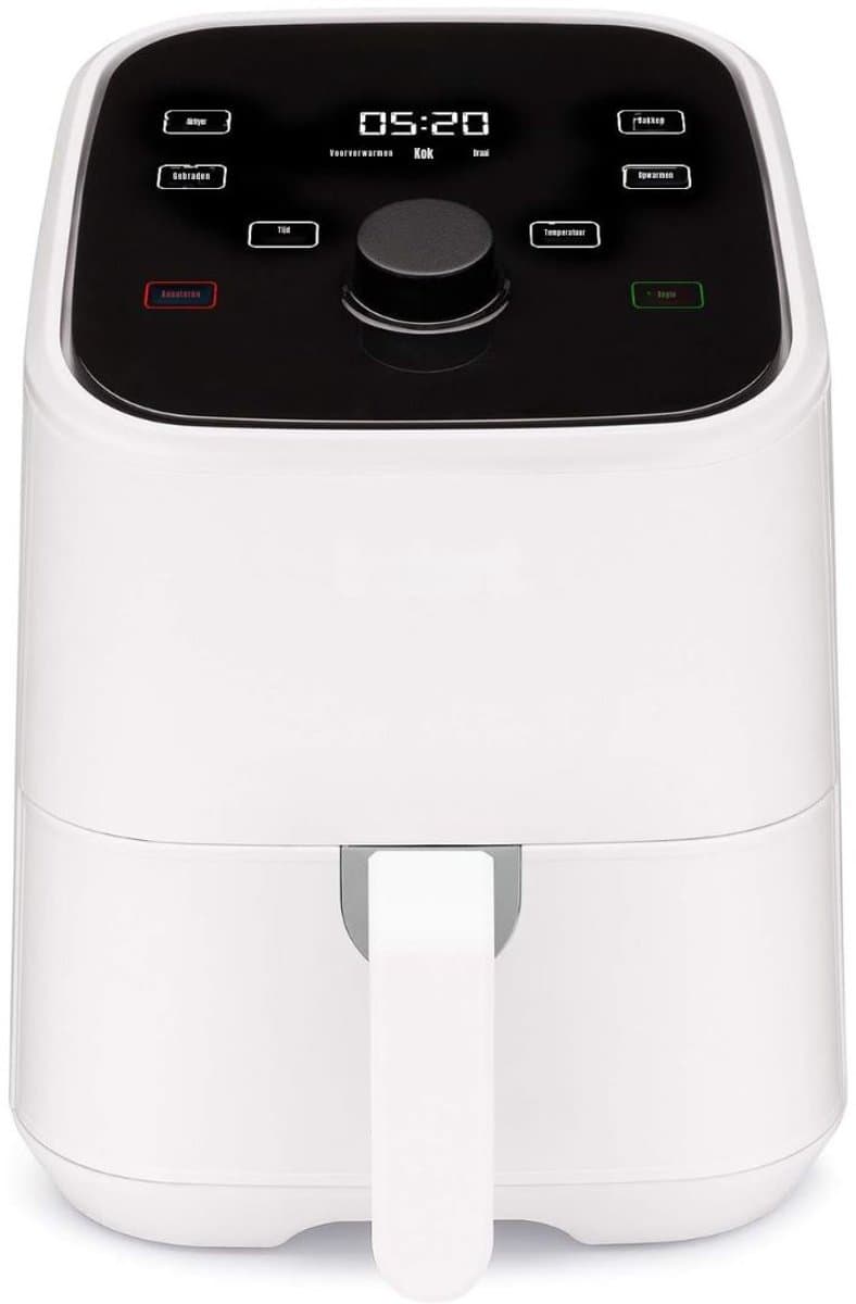 MMP® Mini airfryer - Airfryer - Airfryer klein - Wit - 29cm x 23cm x 30cm — afbeelding 1