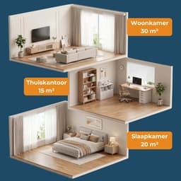 Evolar Mobiele Airco - 14000 BTU - Koelen & Verwarmen - WiFi - App & Afstandsbediening - Airconditioner - met Afvoerslang - Slaapkamer, Woonkamer, Kantoor - EVO-014CHW — thumbnail 5