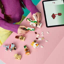 LEGO Minecraft Kipberijder Woestijnaanval Speelgoed voor Kinderen met Personages 21592 — thumbnail 12