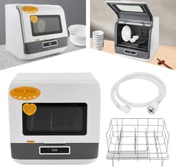 Rolu Mini Vaatwasser – 45 x 40 x 44.8 CM – 4 Tot 6 Couverts – Max 70°C – 3 Programma’s – IPX1 – Touchscreen — thumbnail 3