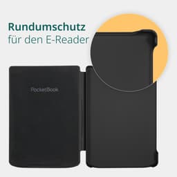PocketBook Verse Pro Azure e-reader – Inclusief Zwart Hoesje (shell cover) – Voordeelbundel — thumbnail 5