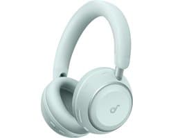 soundcore Space 2 by Anker, Active Noise Cancelling Koptelefoon, Comfortabele Pasvorm, 50H Speeltijd, LDAC Hi-Res Draadloze Audio, Dual Connection, Helderre Gesprekken, Bluetooth 6.1, Nap Mode, Draagdetectie