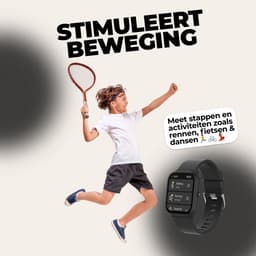 Denver Smartwatch Kinderen - Bellen/SMS/Whatsapp - Voor Android & iOS - Stappenteller - Slaapactiviteit - Hartslag, Bloeddrukmeter, Sportmodus - SWK120B — thumbnail 7