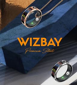 WizBay Premium Select® Smart Ring Color LED Zilver - Maat 10 - Hartslag Slaap Zuurstof - Gesture - Multi Sport Modi — thumbnail 6