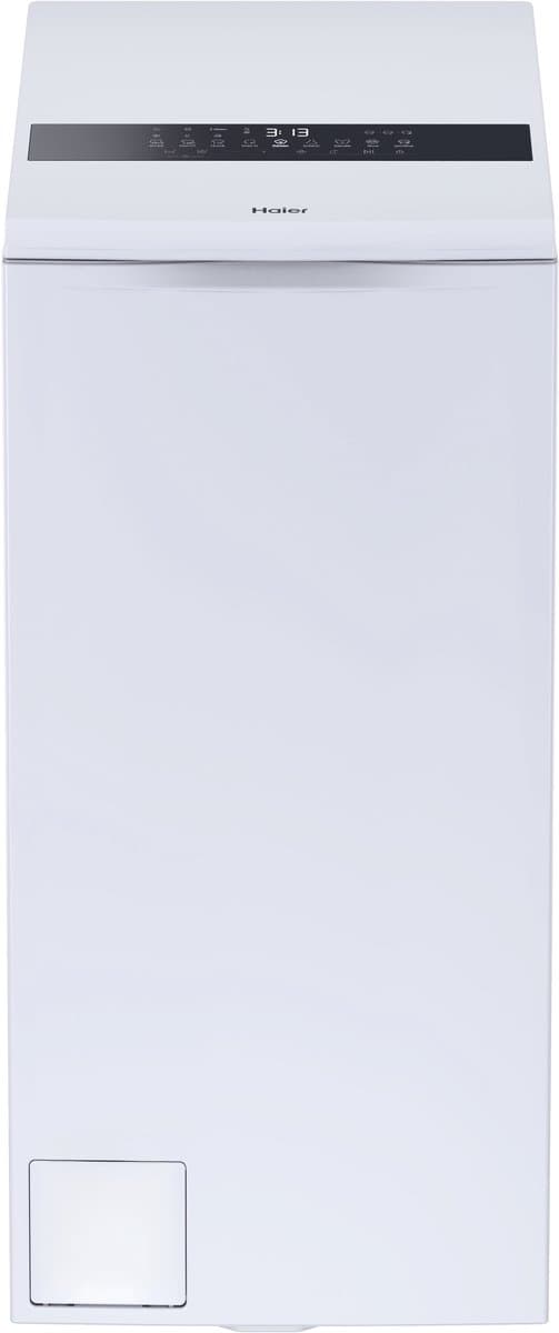 Haier HW90-BPD13386U-S - Wasmachine - 9kg - A - Extra stil (72dB) - Bovenbelading - Autodose - Mix Power System - Touch Display - 9 programma's - Geconnecteerd - 10 jaar garantie op onderdelen — afbeelding 1