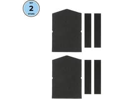 Bramokava 2x Filter set geschikt voor Miele Droger 6057930 + 9688381 - Spons Foam Schuimfilter