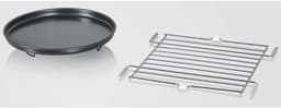 Severin MW 7777 Combi magnetron – Glazen Bodem zonder Draaiplateau – Ultra-Hetelucht tot 230 °C - 25 Liter - RVS — thumbnail 4