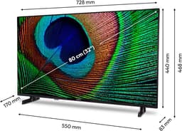 MEDION 80 cm 32" Full HD TV Android TV Smart TV HDR Prime Video PVR Bluetooth, MD832100 — thumbnail 7
