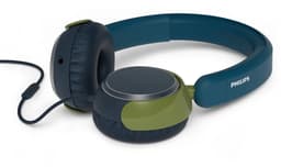 PHILIPS TAK2000CT - On Ear bedrade opvouwbare hoofdtelefoon voor kinderen - beperkt volume, Audio delen, 3,5 mm- en USB-C-kabel meegeleverd - Kristal Groen — thumbnail 7