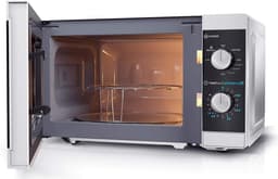 Magnetron met grill 800W en 1000W – 5 standen, ontdooifunctie, compact design — thumbnail 8