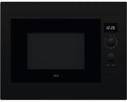 AEG OS5CM34MB 5000 serie Inbouwmagnetron - 34 liter - Hete lucht en grillfunctie - Mat zwart