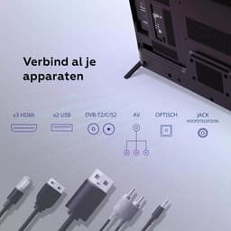 40 Inch Smart TV met Google Assistant en Android 14 - Full HD TV met Chromecast — thumbnail 2