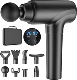 mavoa® Massage gun - massage pistool - theragun - Zwart — thumbnail 1