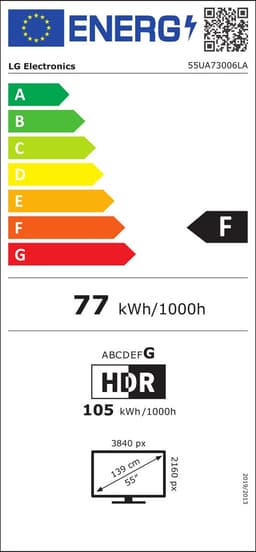 LG 55UA73006LA - 55 inch - 4K LED - 2025 - Smart TV — thumbnail 2