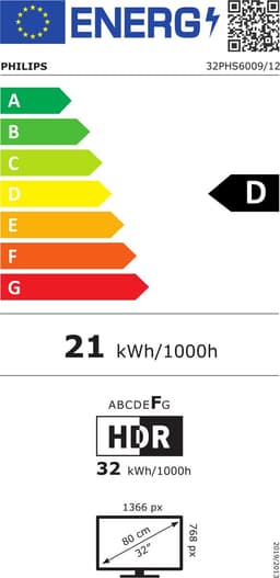 Philips 32PHS6009 - 32 inch - HD Ready LED - 2024 - Smart TV — thumbnail 2