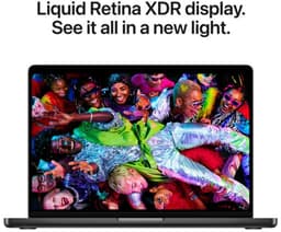 Apple MacBook Pro 14-inch - 2025 - M5 10C-CPU & 10C-GPU - 16 GB - 512GB - Spacezwart — thumbnail 7