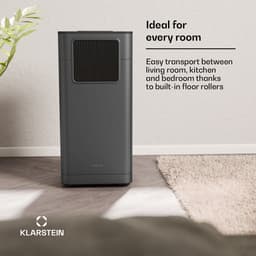 Klarstein Mobiele Airco Breeze Box 9K Portable Airconditioner - 9000 BTU, Smart App & Voice Control, 3-in-1 Koelen, Ontvochtiger & Ventilator, Energieklasse A, voor kamers tot 32 m², Stille werking, Eenvoudig te installeren,6 kW — thumbnail 7