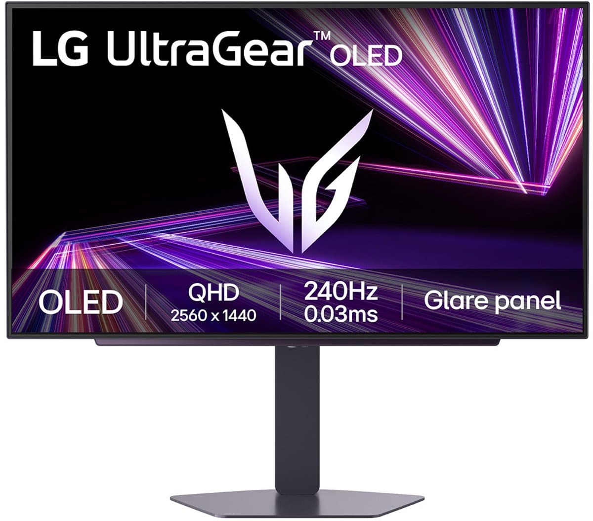 LG UtraGear 27GX704A-B - QHD OLED Gaming Monitor - 240hz - 27 inch — afbeelding 1