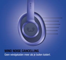Fresh 'n Rebel Clam Blaze 2 – Draadloze Bluetooth Koptelefoon – 80 uur Speelduur – Inclusief App - Met volume wiel - True Blue — thumbnail 12