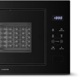 Klarstein Magnetron Velaire inbouwmagnetron met grill – 25 l, 850 W & 1200 W grill, 8 programma's, touchbediening, roestvrij staal, inbouwmagnetron, zwart - 25L - voor Keuken - Timer - RVS - Aluminium glas Display - Microwave — thumbnail 11