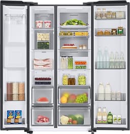 Samsung RS68A8840B1 -  Amerikaanse Koelkast - Strak design - Zwart - Ijsmaker - Waterdispenser - Zuinig - 634L - NofFrost — thumbnail 9
