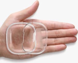kwmobile Earphones Case for Anker soundcore P40i Case - Clear TPU Silicone Earbuds Cover - Transparent — thumbnail 6