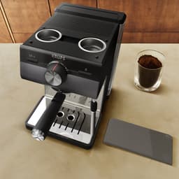 Krups Authentic+ C40 XP384G - Pistonmachine - Inclusief Melkopschuimer - Stijlvol Design - Compact - Geschikt voor Espresso en Latte — thumbnail 4