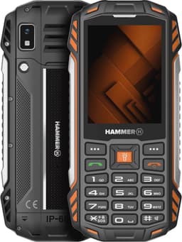 Mobiele telefoon met drukknop, Ontgrendeld, 128 MB, 4000 mAh, 2,8 inch IPS-scherm, IP68, FM-radio, 3,5 mm, 2 MP camera, Dual-SIM — thumbnail 1