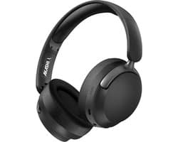 Akashi, Draadloze Bluetooth Headset Ingebouwde microfoon Batterijlevensduur van 25 uur Opvouwbaar, Zwart