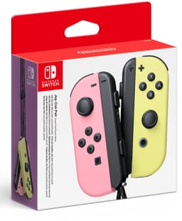 Nintendo Switch Joy-Con Controller paar - Pastel Roze en Geel — thumbnail 1