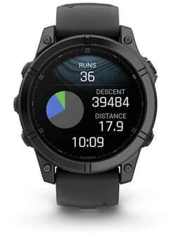 Garmin fēnix E - 47mm - AMOLED Multisport Smartwatch - Sportspecifieke workouts - 100+ sport-apps - 10ATM Waterdicht - tot 16 dagen batterij - Donkergrijs/zwart — thumbnail 10