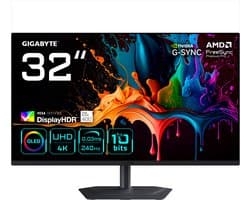 GIGABYTE MO32U2 - 4K OLED Gaming Monitor - 32 inch