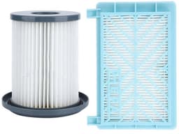 Elkuaie Stofzuigerfilter - Compatibel met Philips - Voor FC8724 FC8732 FC8734 - 2 Stuks - Wit — thumbnail 1