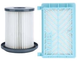 Elkuaie Stofzuigerfilter - Compatibel met Philips - Voor FC8724 FC8732 FC8734 - 2 Stuks - Wit