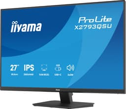 iiyama ProLite X2793QSU-B1 - 27 inch - QHD - IPS - USB-Hub (2x) — thumbnail 2