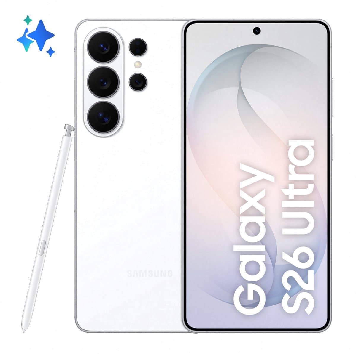 Samsung Galaxy S26 Ultra - 512GB - White — afbeelding 1