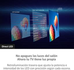LED Smart Televisie - UHD TV - Thuis Entertainment - Google TV Assistent - 55 Inch - Zwart — thumbnail 4