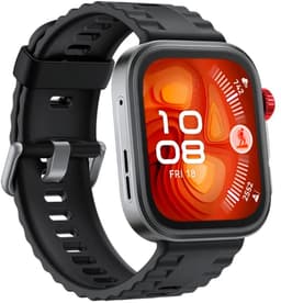 HUAWEI WATCH FIT 4 Pro - Zwart Fluorestomeer horlogeband | Ultra slank design | ECG functie | Geavanceerde sportmodi | Tot 10 dagen batterijduur | Compatibel met iOS & Android — thumbnail 2