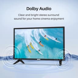 HD LED Televisie 24 inch (60 cm) voor Slaapkamer of Keuken met Triple Tuner en Diverse Aansluitingen — thumbnail 3