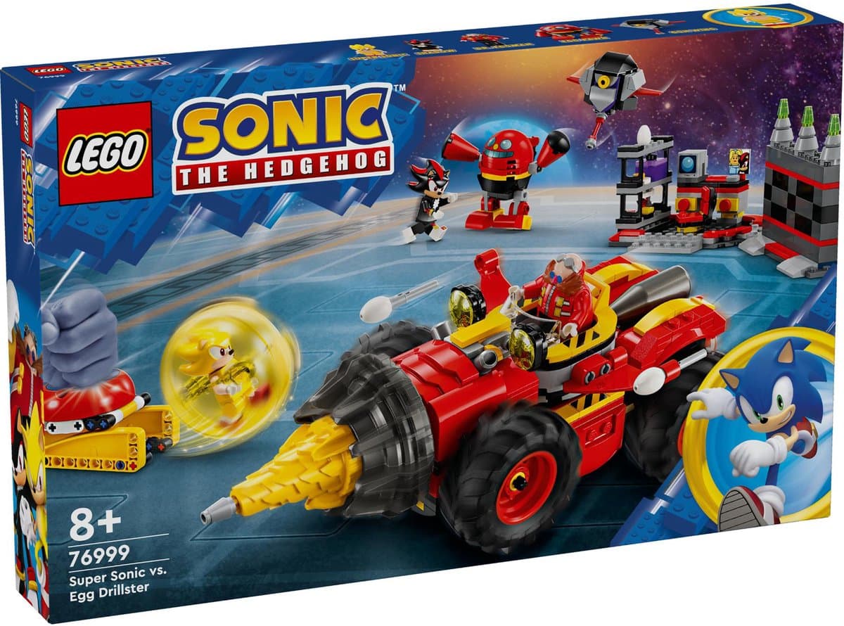 LEGO Sonic the Hedgehog™ - Super Sonic vs. Egg Drillster - 76999 — afbeelding 1