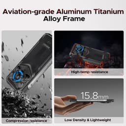 DOOGEE Blade 20 Play 5G - Robuuste Smartphone - Robuuste Telefoon - 32GB RAM + 256GB ROM - 10300mAh / 33W - Dimensity 7050 - 125dB Luidsprekers -Effect Lumière LED - Android 15 - Gemini AI -Zilver — thumbnail 10