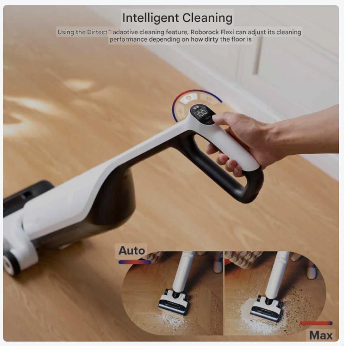 Robotstofzuiger – Dweilrobot – Automatische Stofzuiger – Nat-droog Stofzuiger – Handheld Schoonmaker – 17.000 Pa Zuigkracht – Draadloos Met 30-59 Min Batterijduur — afbeelding 1